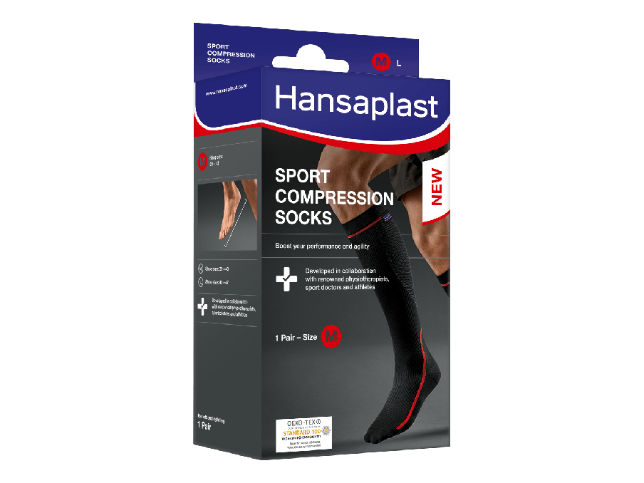 Sport Compression Socks Support recovery of leg muscles
